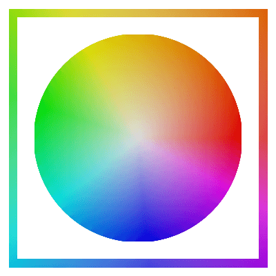 Picture of a Color Wheel