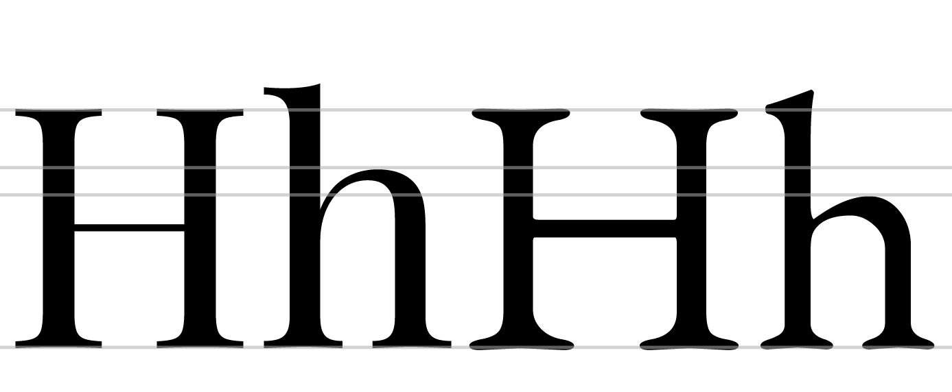 Width in Typefaces